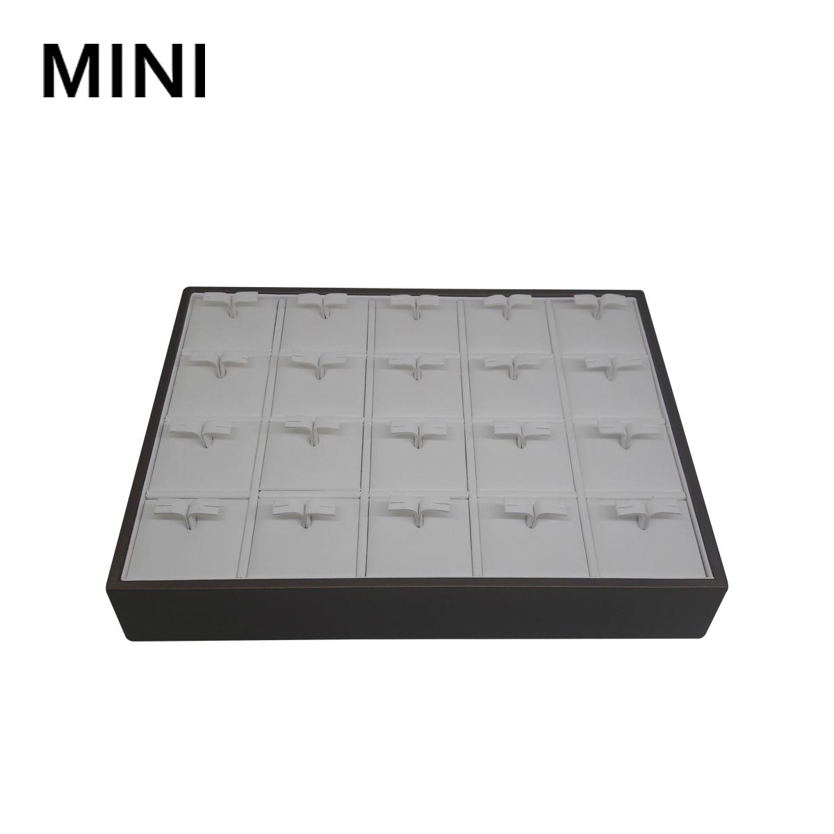 Leather pu earring display tray