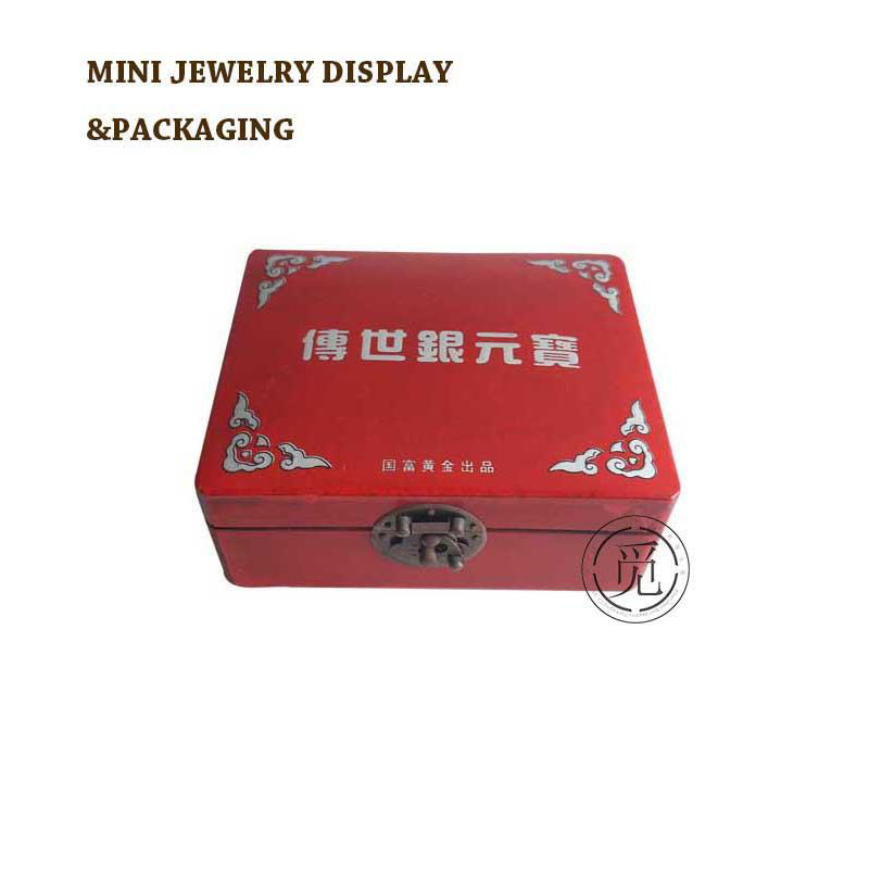 Antique jewelry box make of hard wood box pack